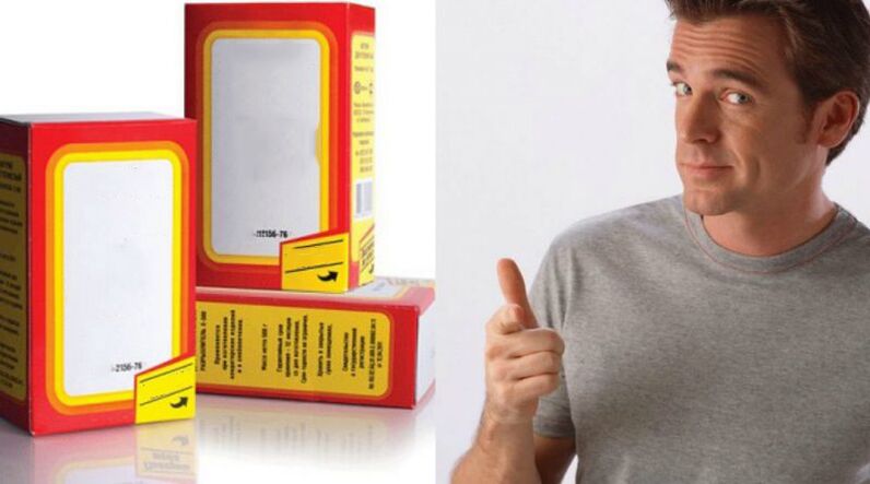 Un homme utilise du soda pour augmenter un membre